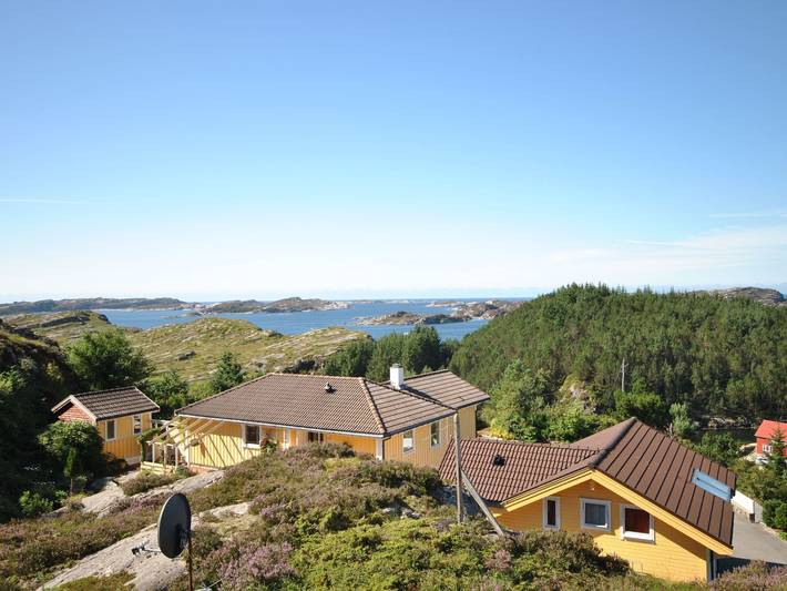 Mit Blick auf das Wasser in Sund