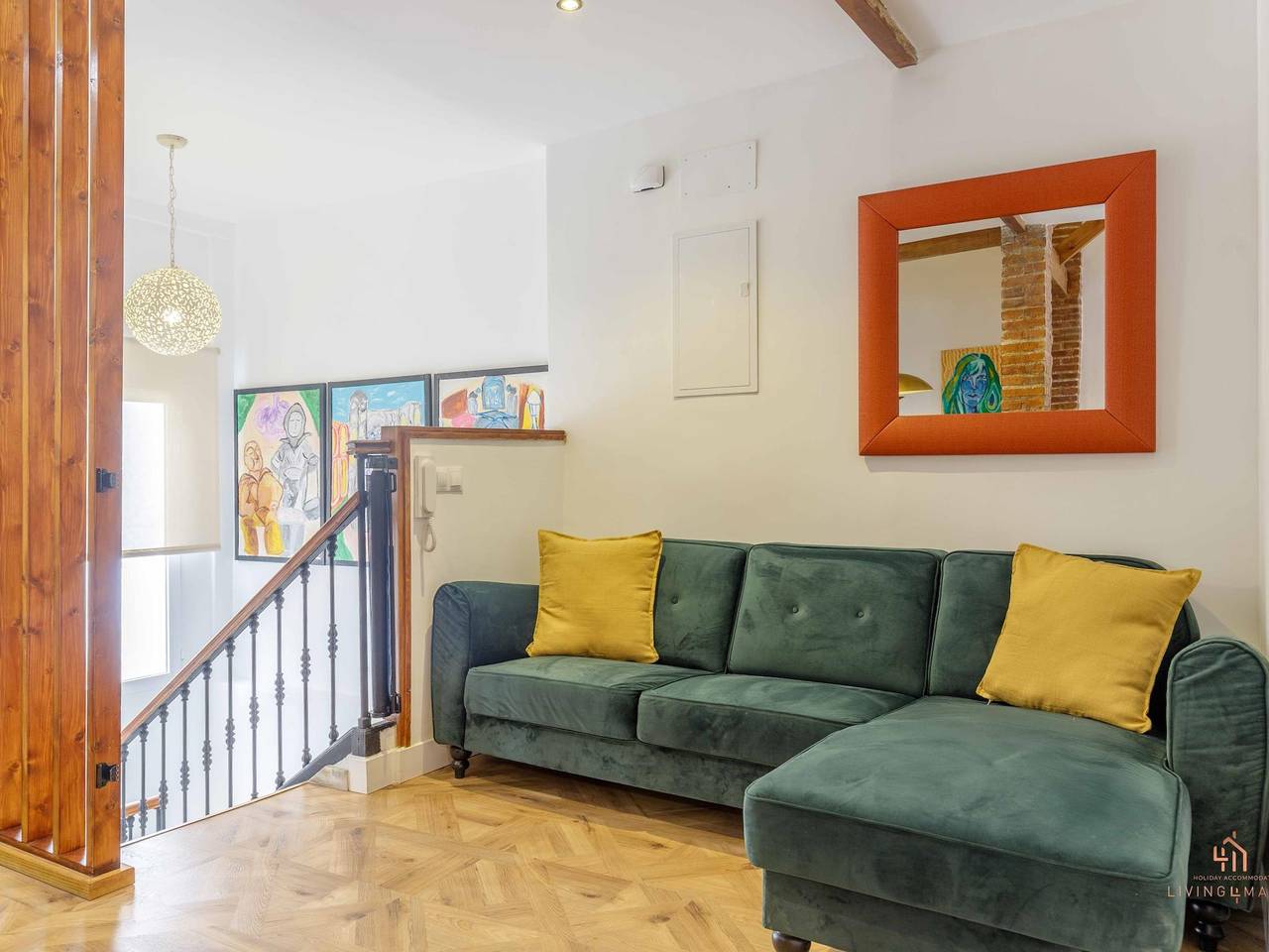 Entire holiday apartment, Art & Light Attic Living4malaga in Málaga Central District, Malaga