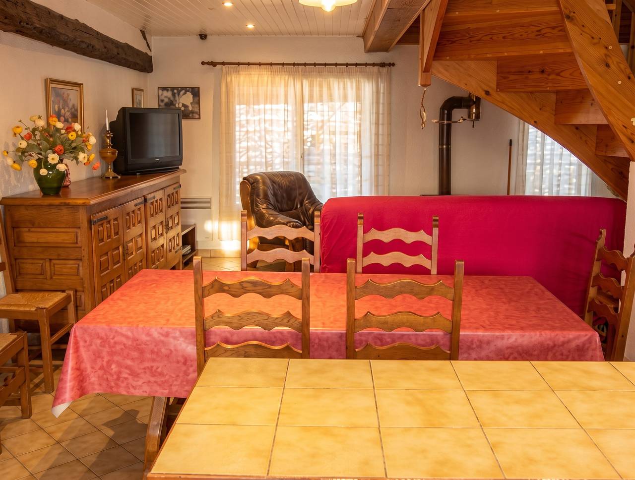 Maison chaleureuse près des pistes de Barcelonnette - Cheminée in Barcelonnette, Val d’Allos