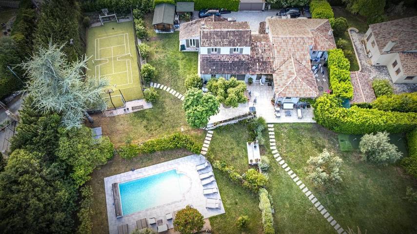 Villa pour 19 personnes, avec sauna et vue ainsi que piscine et jardin à Peymeinade - 2