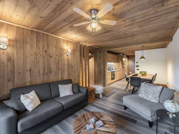 Appartement de vacances pour 5 personnes, avec terrasse dans Courchevel 1300 (Le Praz)