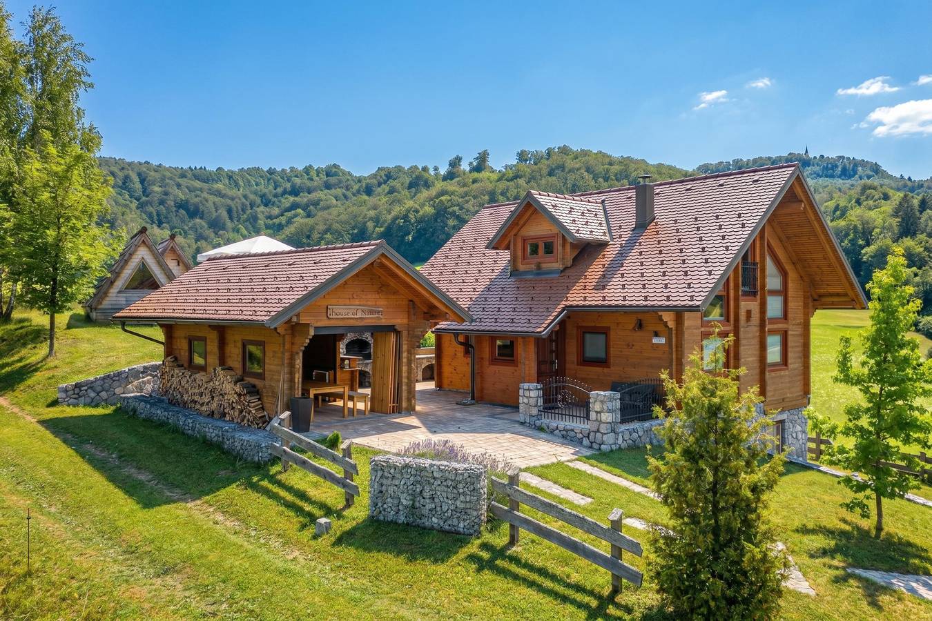 House Of Nature With Sauna And Tents in Untersteiermark