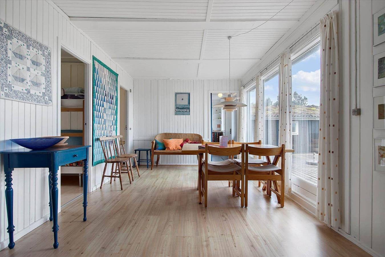 Feriehus for 8 personer med terrasse in Skallerup Klit, Hjørring Kommune