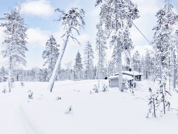 Jousimaja in Lappland