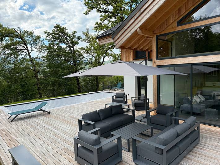 Gîte pour 12 personnes, avec jardin, adapté aux familles à La Motte-en-Bauges - 3