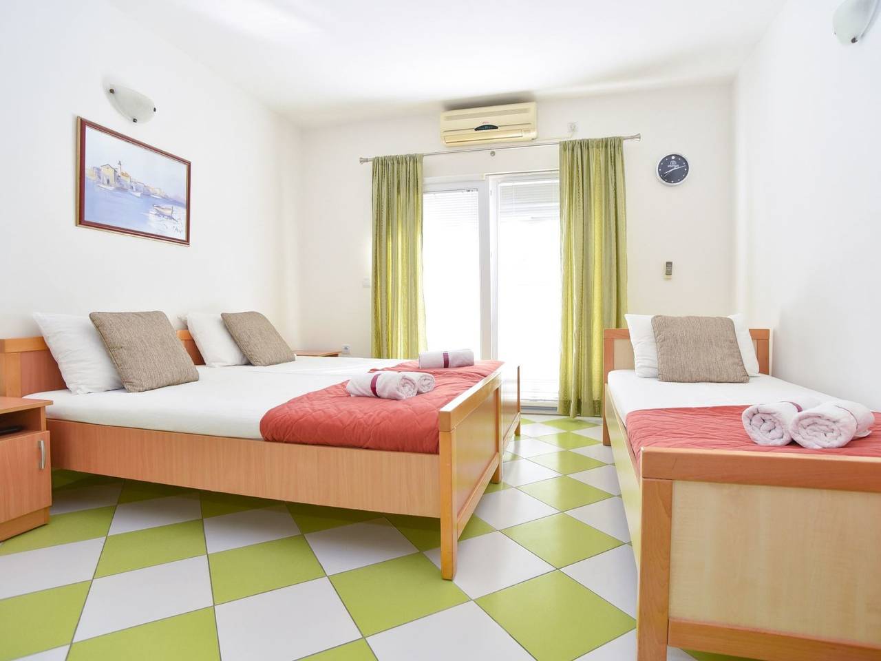 Cały apartament, Studio-Apartment mit Balkon in Tivat, Bay of Kotor
