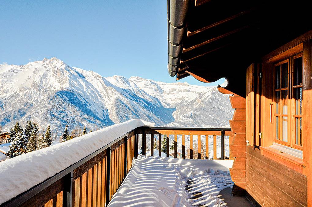 Vakantiehuis voor 8 personen met balkon in Nendaz, Walliser Alpen