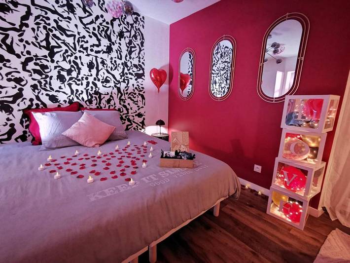 Gîte pour 2 personnes, avec jacuzzi et jardin ainsi que sauna et terrasse à Saints - 3