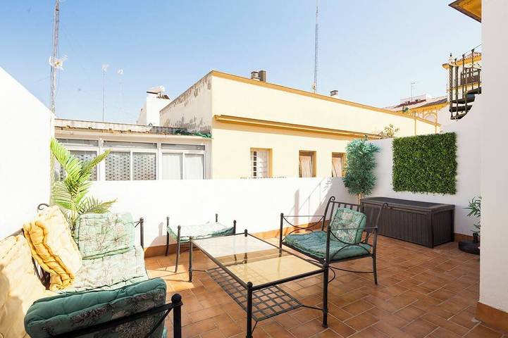 Vakantiehuis voor 6 personen, met terras in Sevilla