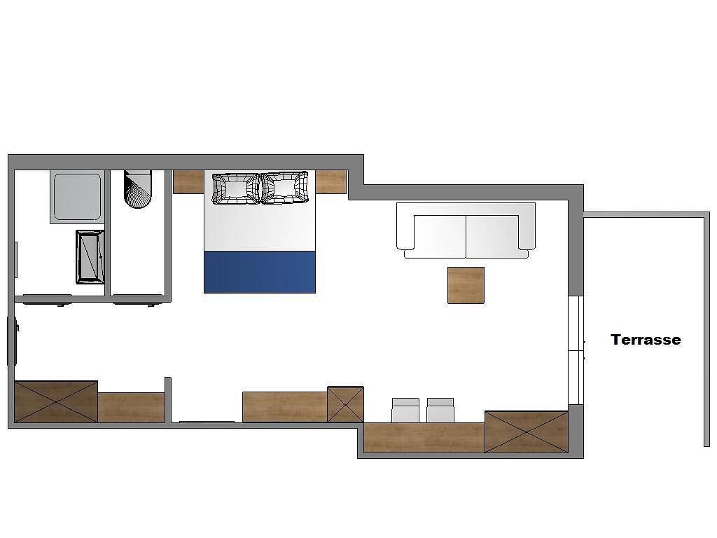 Geheel vakantieappartement, Familiennest | geräumig | Balkon z Garten | 38m in Kleinarl, Ski Amadé