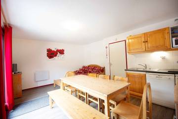 Gîte pour 10 personnes, avec balcon/terrasse dans Valfréjus