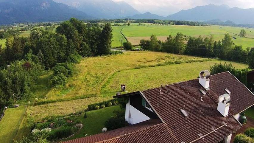 Ferienwohnung für 4 Personen, mit Terrasse in Das Blaue Land - 3