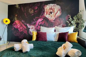 Ferienwohnung für 6 Personen, mit Whirlpool und Garten in Künzell