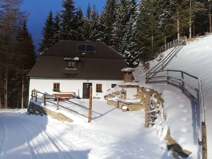Ferienhaus für 6 Personen, mit Garten und Ausblick