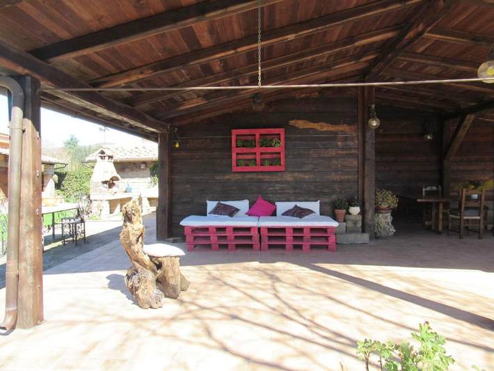 Location de vacances pour 4 personnes, avec vue sur le lac et jardin ainsi que vue et piscine à Bracciano - 4