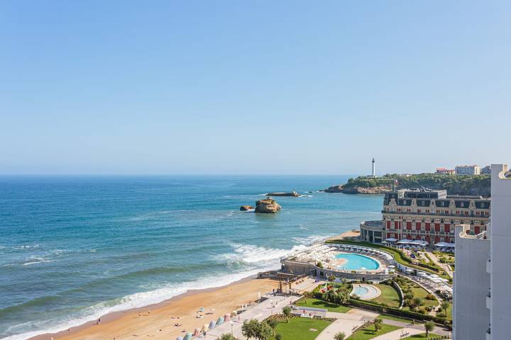 Studio für 2 Personen, mit Balkon und Pool in Biarritz