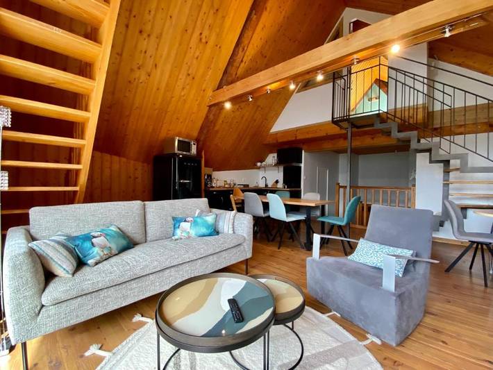 Chambre d’hôte pour 2 personnes, avec vue et jardin, animaux acceptés à Vaujany