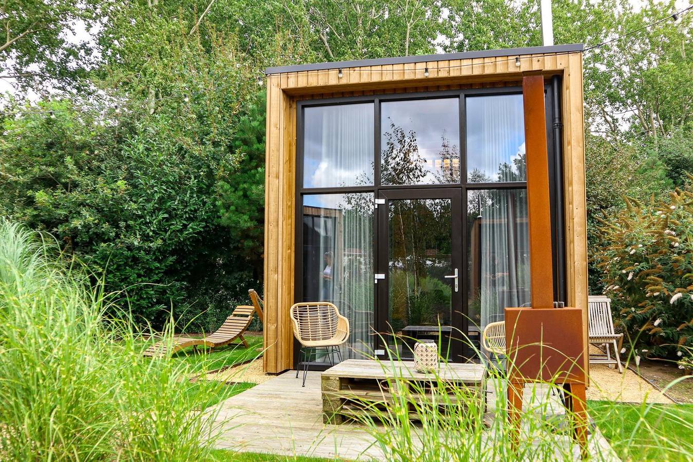 Europarcs Buitenhuizen — Active owner Tiny House 2 - V1 in Velsen-Zuid, Niederländische Nordsee