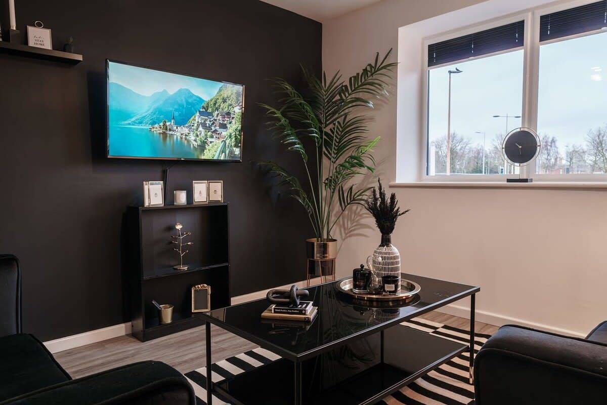 Ganze Wohnung, 2 Bed Manchester Apartment with Wifi - Sleeps 4 in Greater Manchester
