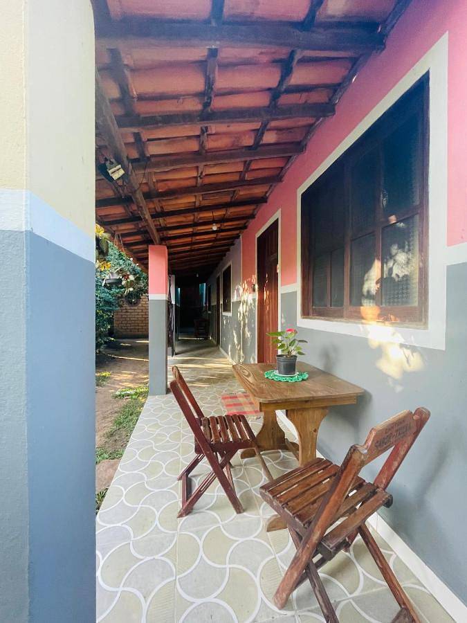 Casas e apartamentos de temporada para 3 pessoas, com vista e jardim na Chapada Diamantina