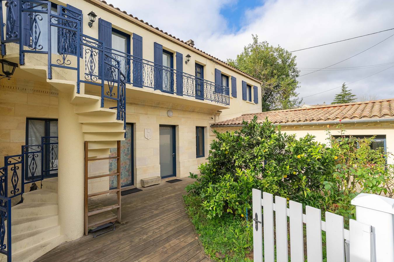 Maison de vacances « Le Tertre Camillac » avec jardin privé, balcon et Wi-Fi in Bourg, Région de Blaye