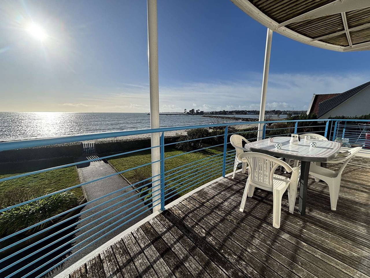 Apartamento vacacional entero, Unobstructed sea view – 2-room apartment in La Forêt-Fouesnant! in La Forêt-Fouesnant, Côte de Cornouaille