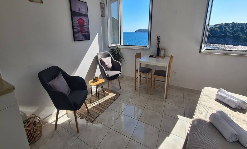 Studio für 2 Personen, mit Meerblick in Grad Dubrovnik - 4