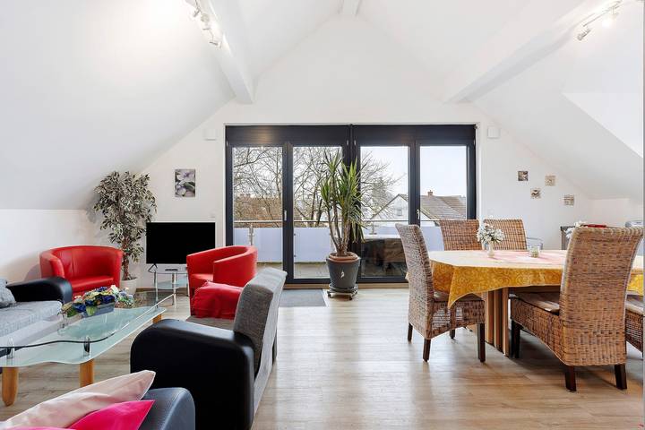 Ferienwohnung für 6 Personen, mit Balkon, mit Haustier am Bodensee