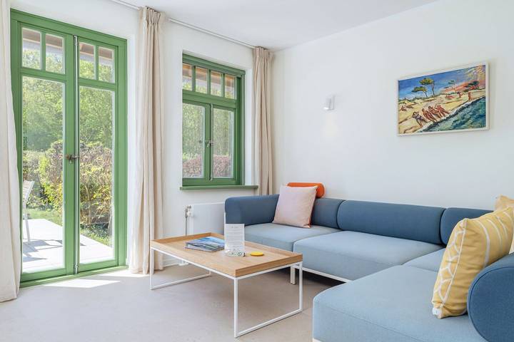 Ferienhaus für 4 Personen, mit Terrasse und Garten sowie Sauna in Wustrow