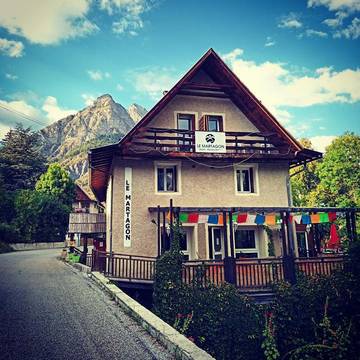 Hôtel pour 3 personnes, avec vue et jardin à Villars-Colmars