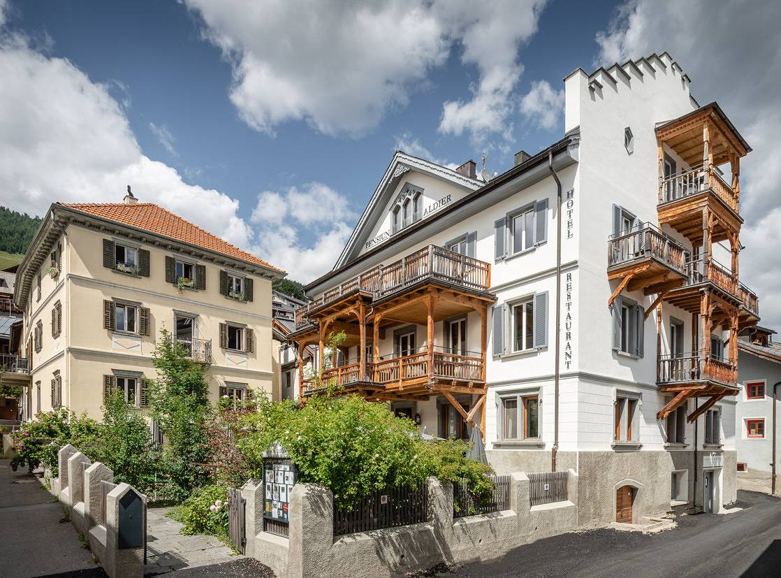 Pensiun Aldier - Ferienwohnung Aldier in Sent, Unterengadin