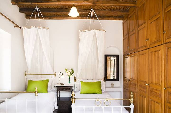 Traditionelles Haus am Agios Sostis Beach - Meerblick und Zugang zum Strand in Mykonos