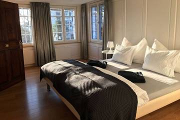 Ferienwohnung für 5 Personen, mit Garten und Sauna am Bodensee (Schweiz)