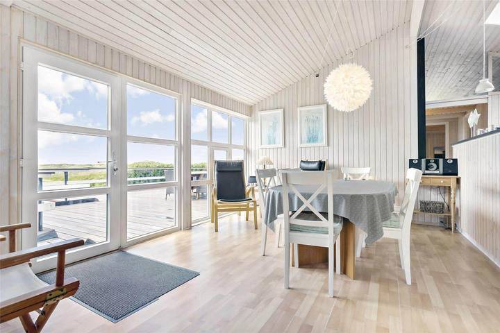 Ferienhaus mit Meerblick für 10 Personen, mit Sauna und Terrasse sowie Pool, mit Haustier in Grønhøj Strand - 3