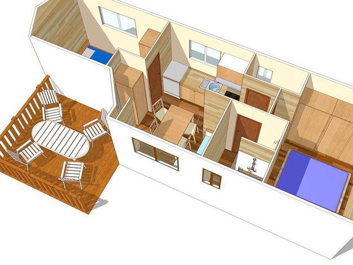 Camping pour 4 personnes, avec bassin pour enfant dans le Languedoc-Roussillon - 3