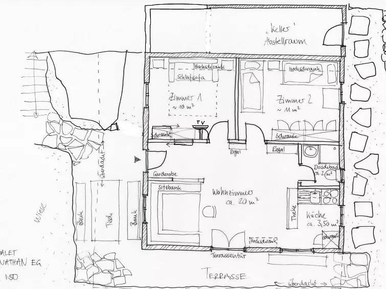 Ganze Wohnung, 2 Zimmer 5 Personen in Riederalp, Aletsch Arena