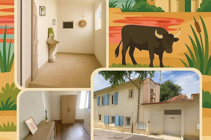 Maison de vacances pour 2 personnes à Saint-Gilles