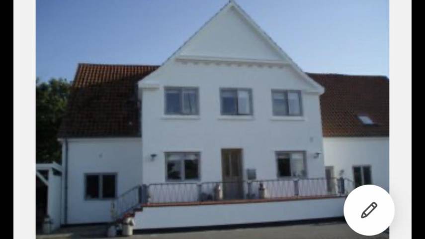 Ferienwohnung für 3 Personen, mit Terrasse und Ausblick sowie Garten in Ribe