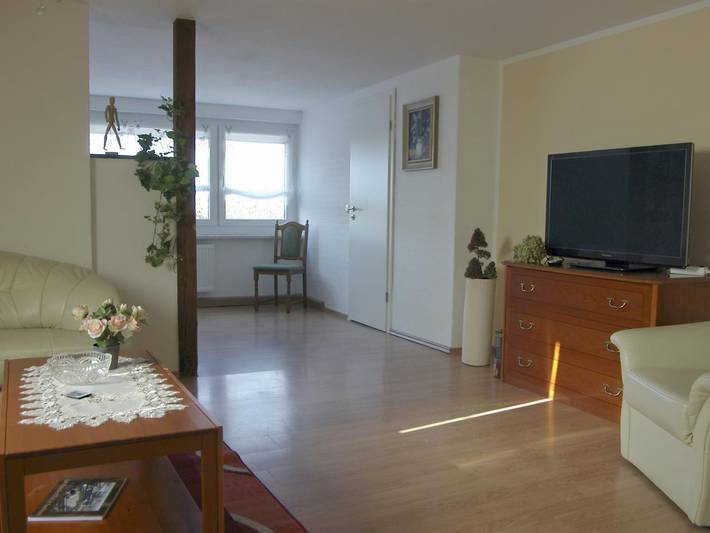 Ganze Ferienwohnung, Ferienwohnung Maul - Ferienwohnung, Wohn-/Schlafraum in Dohna, Osterzgebirge