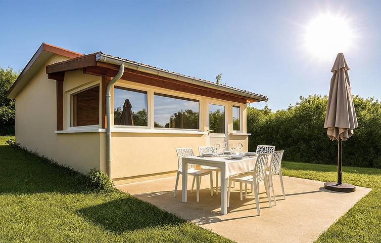Maison de vacances pour 4 personnes, avec Terrasse et Jardin