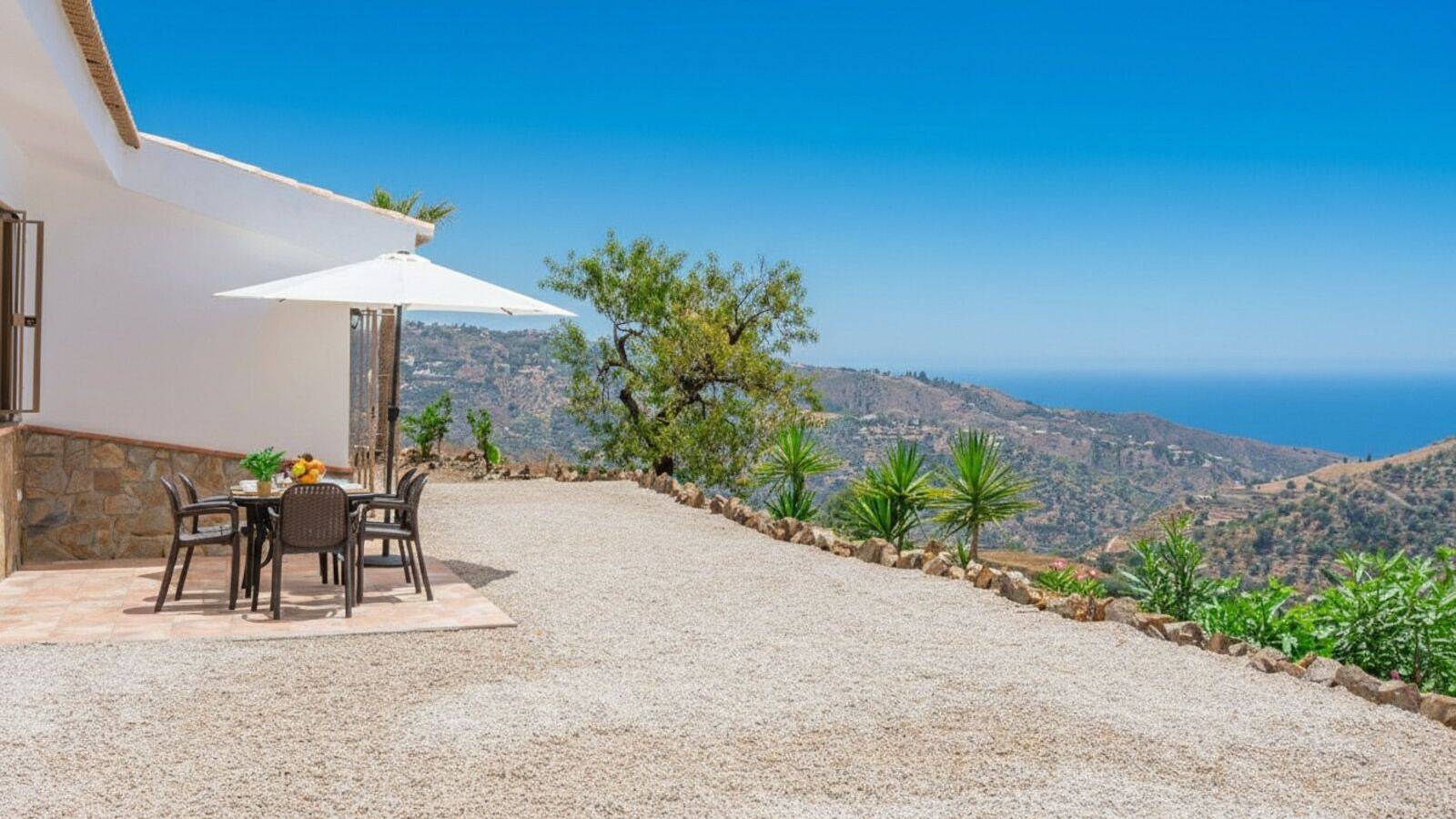 Villa el Mirador de la Axarquía Arenas by Ruralidays in Arenas, Costa del Sol