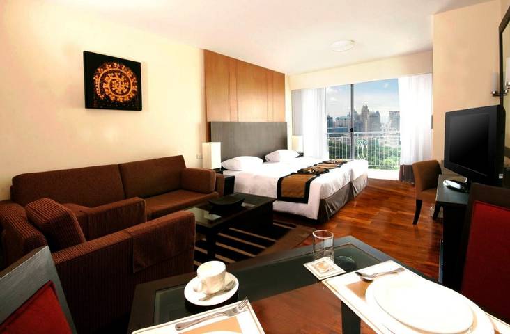 Apartmenthotel für 10 Personen, mit Terrasse und Whirlpool sowie Sauna - 1