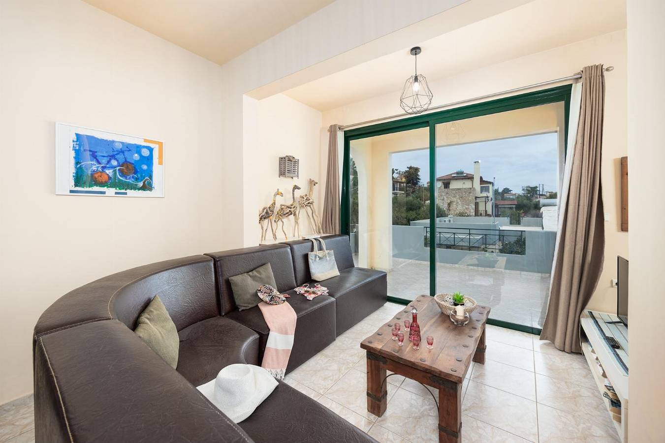 Villa für 6 Personen mit Terrasse in Kefalas, Vamos