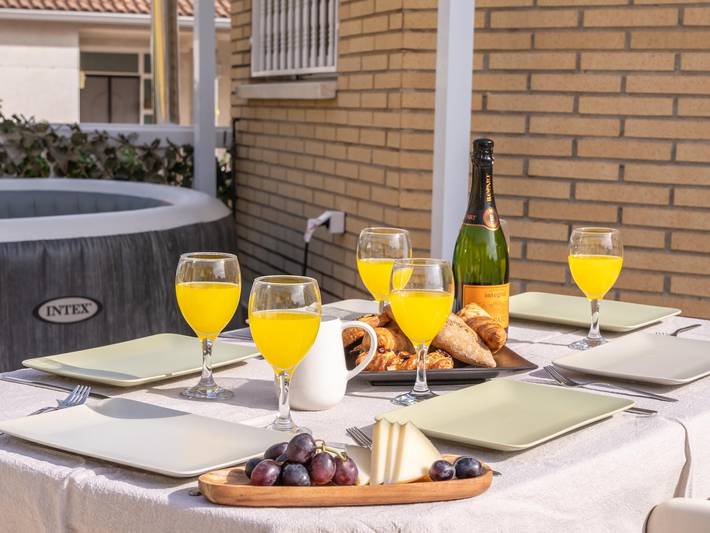 Ferienhaus für 8 Personen mit Balkon/Terrasse in Cubelles, Garraf