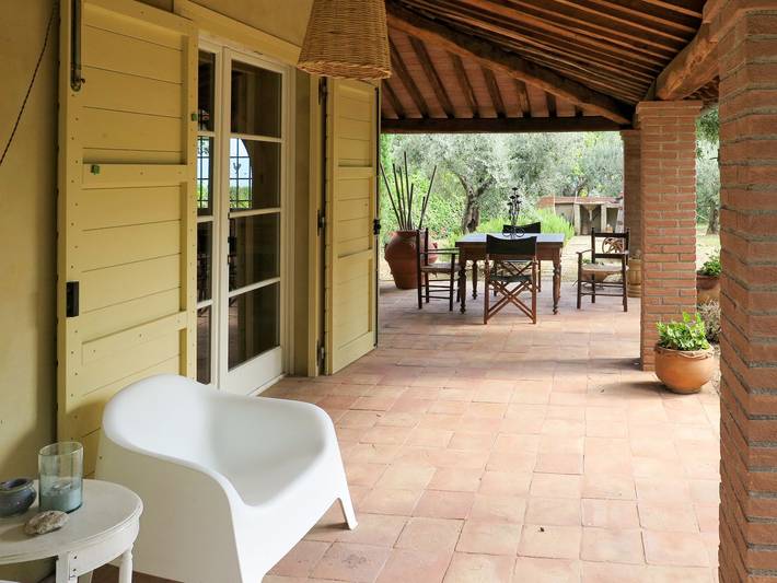 Ferienhaus mit Meerblick für 4 Personen, mit Terrasse und Garten in der Toskana - 2