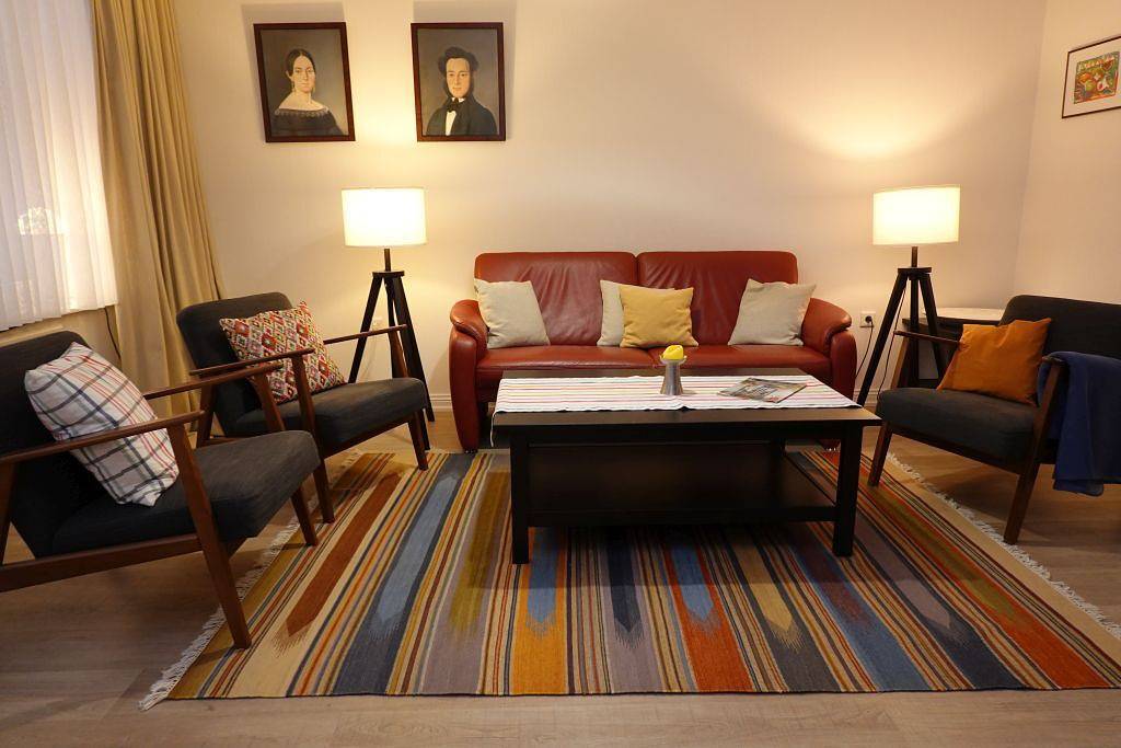 Ganze Wohnung, Willkommen in der Ferienwohnung Wilma – ein Ort, an dem Nostalgie auf Moderne trifft! in Wyk auf Föhr (Stadt), Wyk auf Föhr