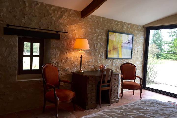 Location de vacances pour 10 personnes, avec jardin, animaux acceptés à Sigoulès - 3