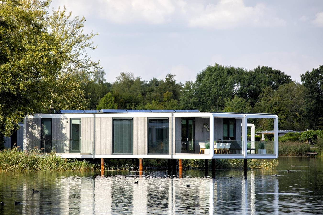 Vakantiepark Breebronne — Wasser Cube Deluxe | 6 Personen in Maasbree, Limburg (Niederlande)