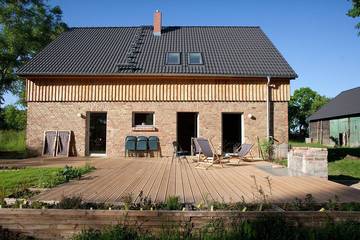 Ferienhaus für 9 Personen, mit Terrasse und Garten, mit Haustier in Nordwestuckermark