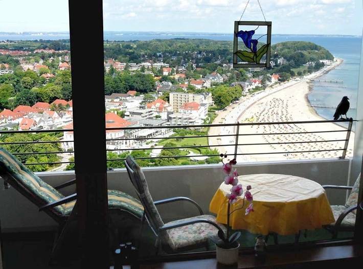 Ferienwohnung für 2 Personen, mit Balkon und Pool sowie Sauna und Seeblick in Travemünde - 2